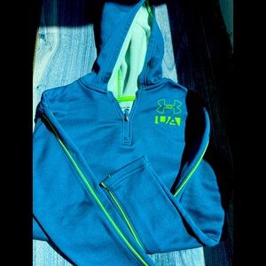Under armor zip up sweater